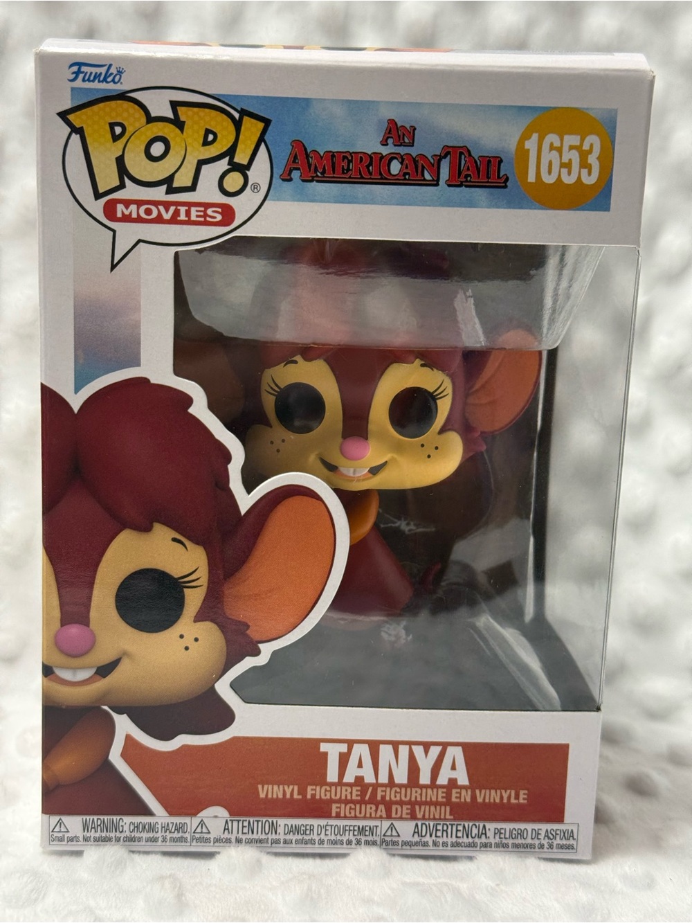Funko POP! Movies An American Tail Tanya Vinyl Figure - Red, Tan, Orange #1653